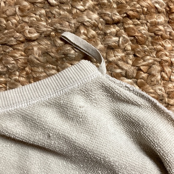 James Perse Los Angeles cotton sweatshirt size 3 NWOT vintage fleece boxy - Picture 11 of 11